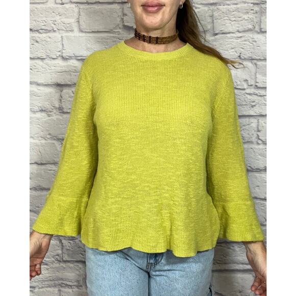 Eilleen Fisher Linen Blend Woven Blouse - Picture 1 of 8